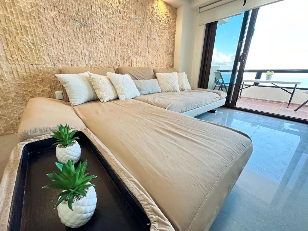 Amazing Beachfront Apartment Канкун Екстер'єр фото
