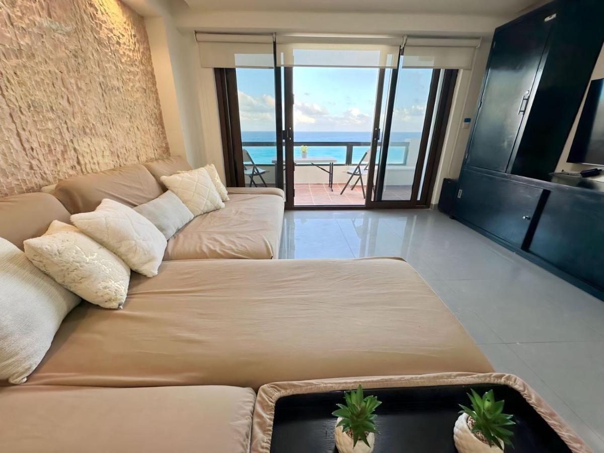 Amazing Beachfront Apartment Канкун Екстер'єр фото