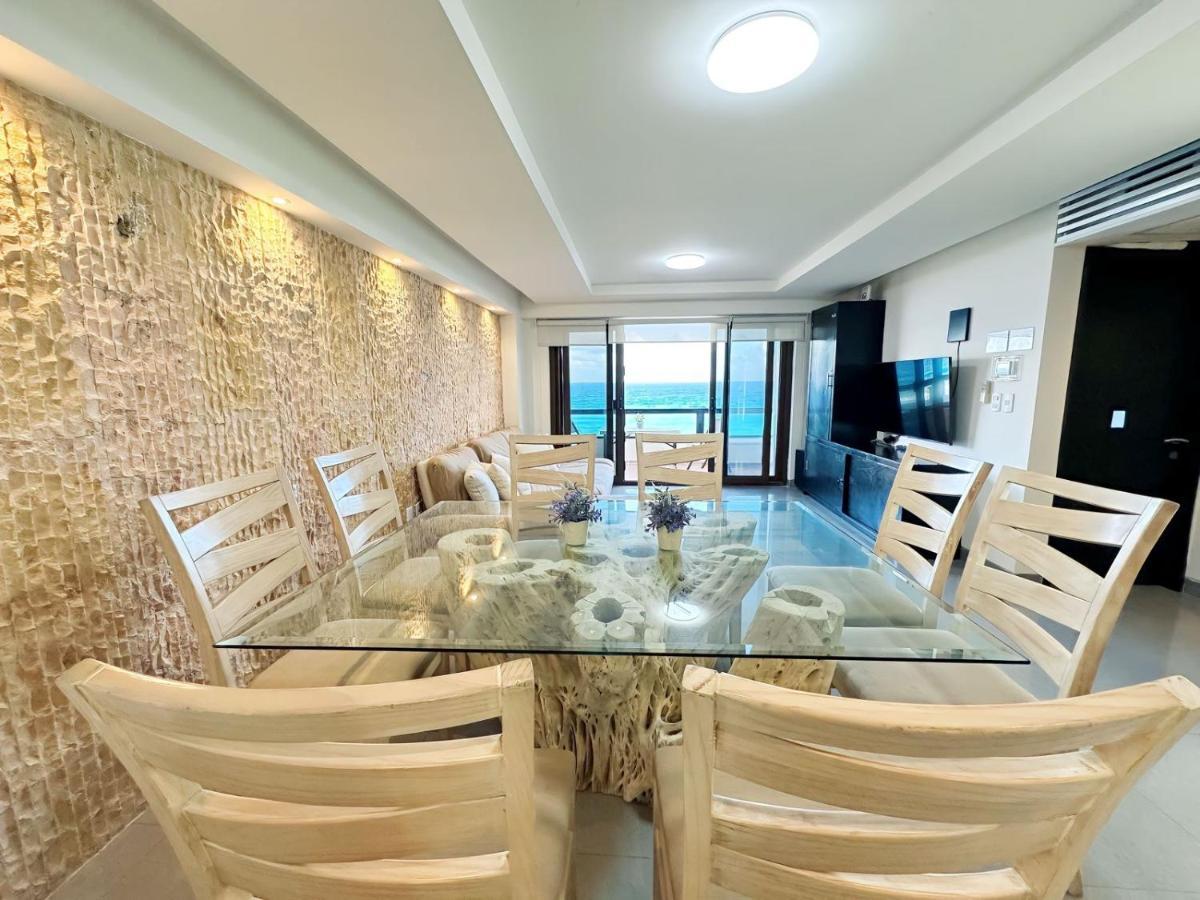 Amazing Beachfront Apartment Канкун Екстер'єр фото